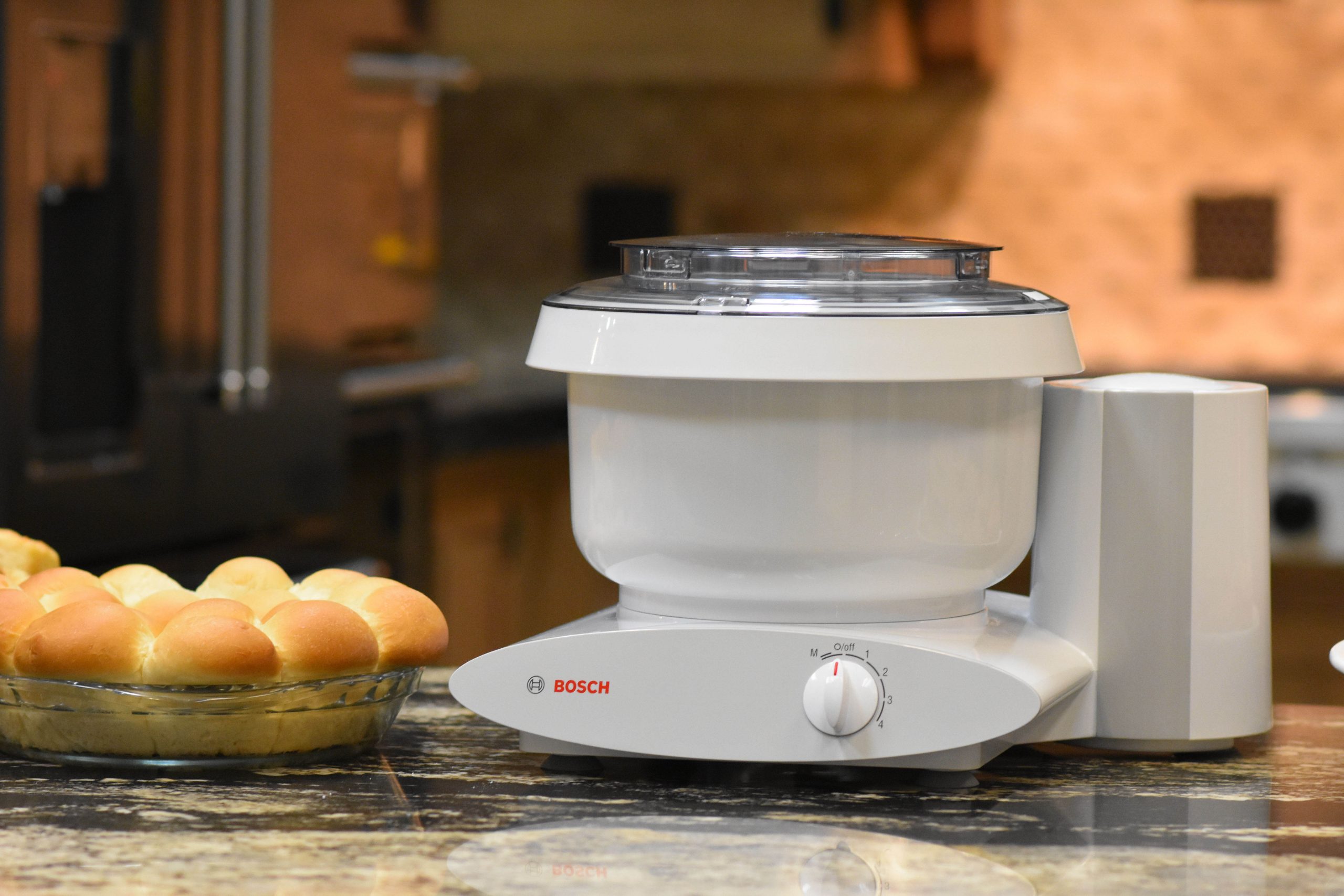One of our favorite Bosch mixer features is being able to easily